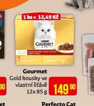 Teta Gourmet gold kousky ve vlastní šťávě nabídka