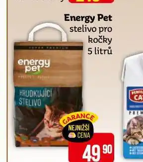 Teta Energy pet stelivo pro kočky nabídka