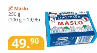 Potraviny CZ JČ Máslo nabídka
