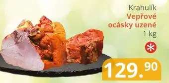 Potraviny CZ Krahulík Vepřové ocásky uzené nabídka