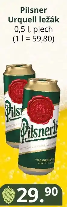 Potraviny CZ Pilsner Urquell ležák 0,5L nabídka
