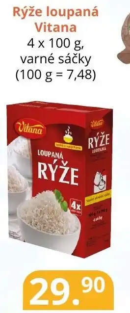 Potraviny CZ Rýže loupaná Vitana nabídka