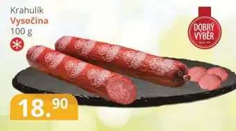 Potraviny CZ Krahulík Vysočina nabídka