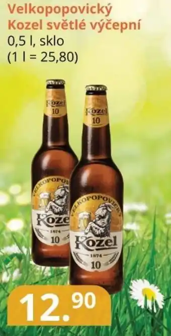 Potraviny CZ Velkopopovický Kozel světlé výčepní 0.5L nabídka