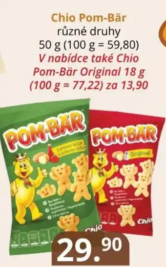 Potraviny CZ Chio Pom-Bär nabídka