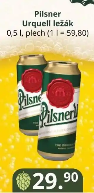 Potraviny CZ Pilsner Urquell ležák 0.5L nabídka
