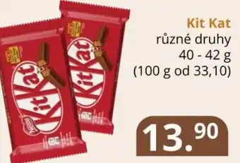 Potraviny CZ Kit Kat nabídka