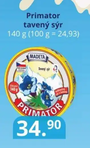 Potraviny CZ Primator tavený sýr nabídka