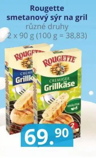 Potraviny CZ Rougette smetanový sýr na gril nabídka