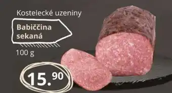 Potraviny CZ Kostelecké uzeniny Babiččina sekaná nabídka