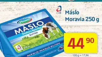 Kubík potraviny Máslo Moravia 250 g nabídka