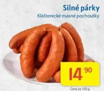 Kubík potraviny Silné párky nabídka
