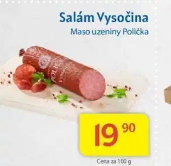 Kubík potraviny Salám Vysočina nabídka