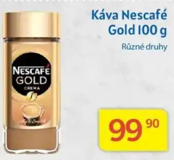 Kubík potraviny Káva Nescafé Gold 100 g nabídka
