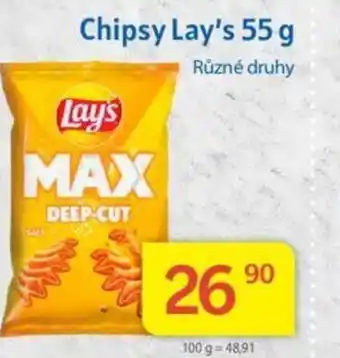 Kubík potraviny Chipsy Lay's 55 g nabídka