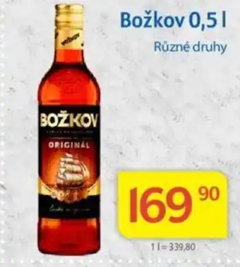 Kubík potraviny Božkov 0,5L nabídka