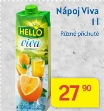 Kubík potraviny Nápoj Viva 1L nabídka