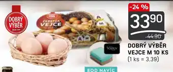 Flop DOBRÝ VÝBĚR VEJCE M 10 KS nabídka