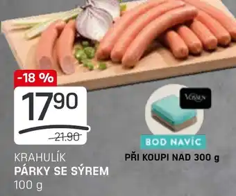 Flop KRAHULÍK PÁRKY SE SÝREM nabídka