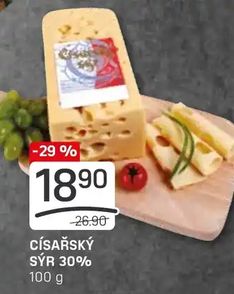 Flop CÍSAŘSKÝ SÝR 30% nabídka