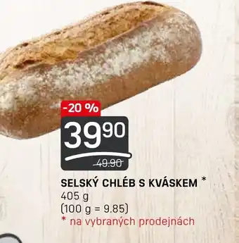 Flop SELSKÝ CHLÉB S KVÁSKEM nabídka