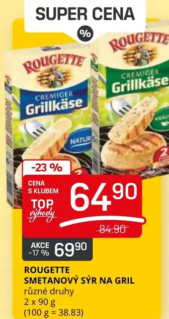 Flop ROUGETTE SMETANOVÝ SÝR NA GRIL nabídka