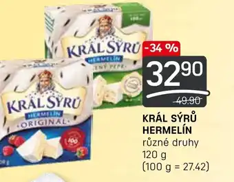 Flop KRÁL SÝRŮ HERMELÍN nabídka