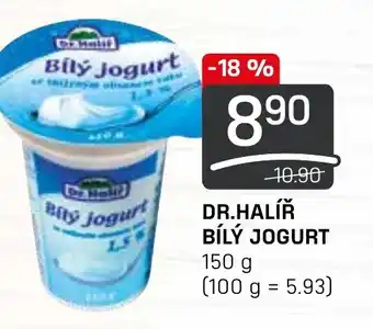 Flop DR.HALÍŘ BÍLÝ JOGURT nabídka