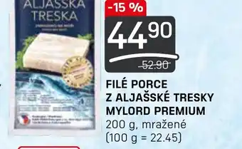 Flop FILÉ PORCE Z ALJAŠSKÉ TRESKY MYLORD PREMIUM nabídka