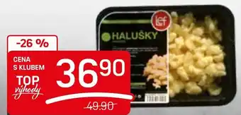 Flop HALUŠKY nabídka