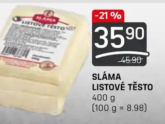 Flop SLÁMA LISTOVÉ TĚSTO nabídka