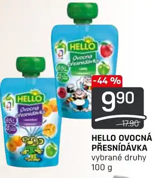 Flop HELLO OVOCNÁ PŘESNÍDÁVKA nabídka