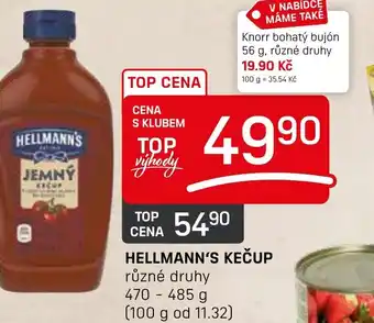 Flop HELLMANN'S KEČUP nabídka