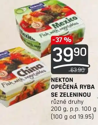 Flop NEKTON OPEČENÁ RYBA SE ZELENINOU nabídka