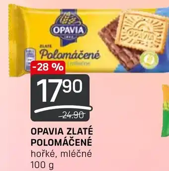 Flop OPAVIA ZLATÉ POLOMÁČENÉ nabídka