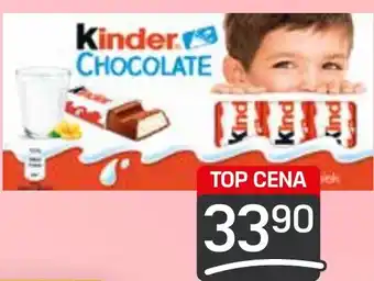 Flop KINDER ČOKOLÁDA nabídka