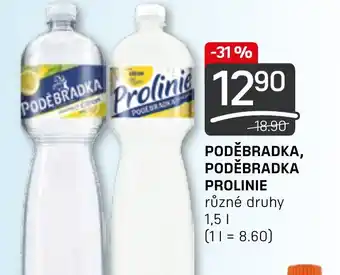 Flop PODĚBRADKA, PODĚBRADKA PROLINIE 1.5L nabídka