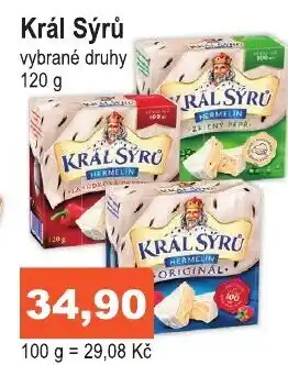 COOP DISKONT Král Sýrů nabídka