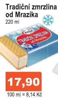 COOP DISKONT Tradiční zmrzlina od Mrazíka nabídka