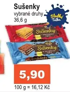 COOP DISKONT Sušenky nabídka