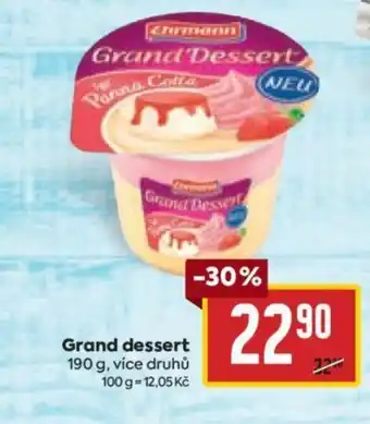 Billa Grand dessert nabídka