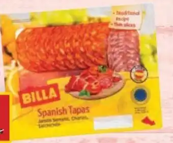 Billa BILLA Tapas nabídka