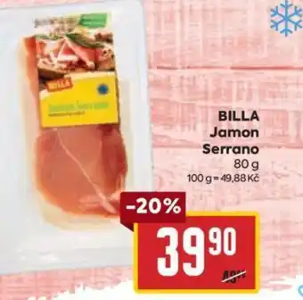 Billa BILLA Jamon Serrano nabídka