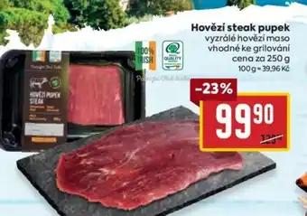 Billa Hovězí steak pupek nabídka