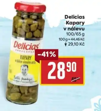 Billa Delicias Kapary v nálevu nabídka