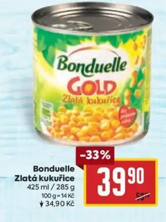 Billa Bonduelle Zlatá kukuřice nabídka