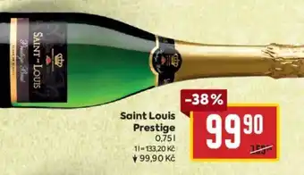 Billa Saint Louis Prestige 0.75L nabídka