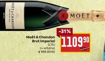 Billa Moët & Chandon Brut Imperial 0,75L nabídka