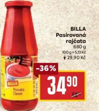 Billa BILLA Pasírovaná rajčata nabídka