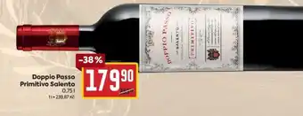 Billa Doppio Passo Primitivo Salento 0.75L nabídka